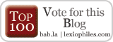 Vote the Top 100 Language Learning Blogs 2010