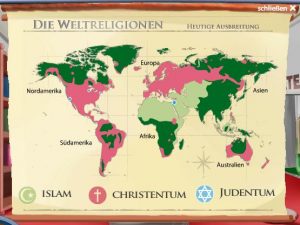 Religie świata - mapa
