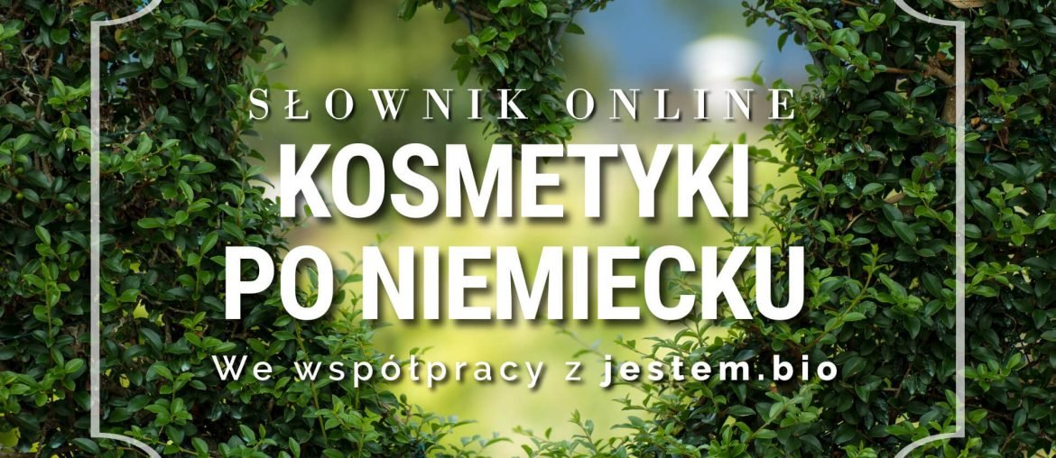 Kosmetyki i ich nazwy po niemiecku