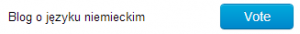 Głosuj na blog