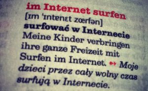 Im Internet surfen