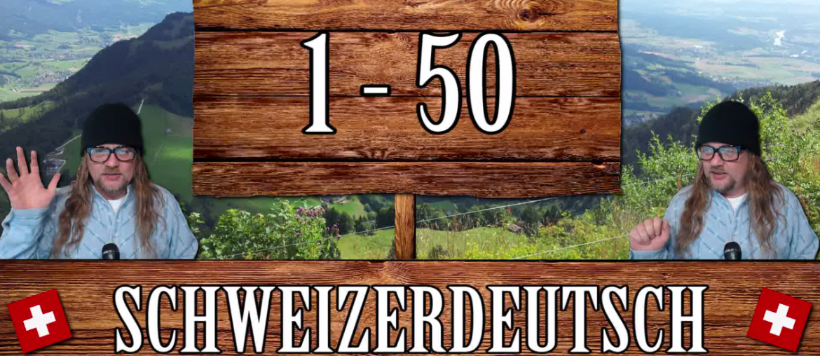 Liczebniki od 1 do 50 po szwajcarsku