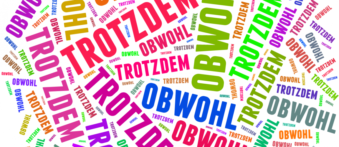 Zdania przyzwalające z obwohl i trotzdem