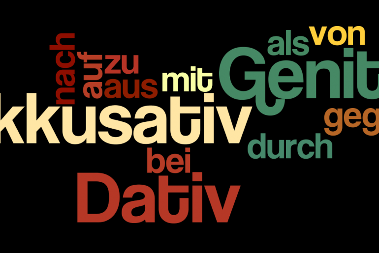 Rekcja czasownika niemiecki