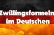 Zwillingsformeln - ciekawe frazeologizmy niemieckie