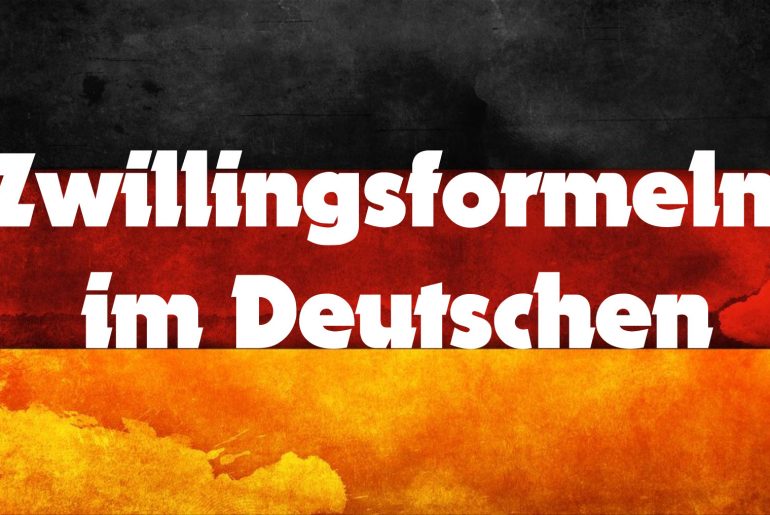 Zwillingsformeln - ciekawe frazeologizmy niemieckie