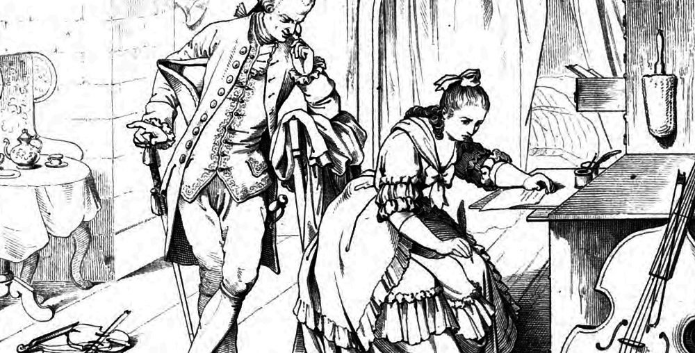 Luise und Ferdinands Liebe im Drama von Friedrich Schiller