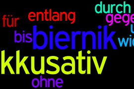 Przyimki z biernikiem w języku niemieckim
