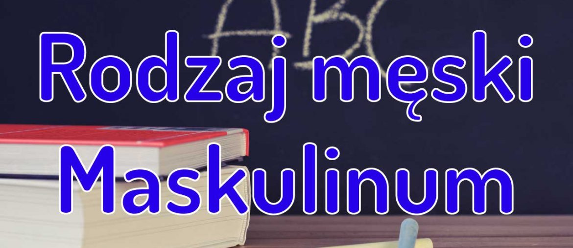 Rodzaj męski w języku niemieckim