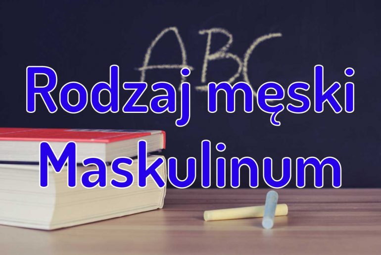 Rodzaj męski w języku niemieckim